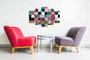 Wallity Cuadro Decorativo en Lienzo 5 Piezas 5PUC-118